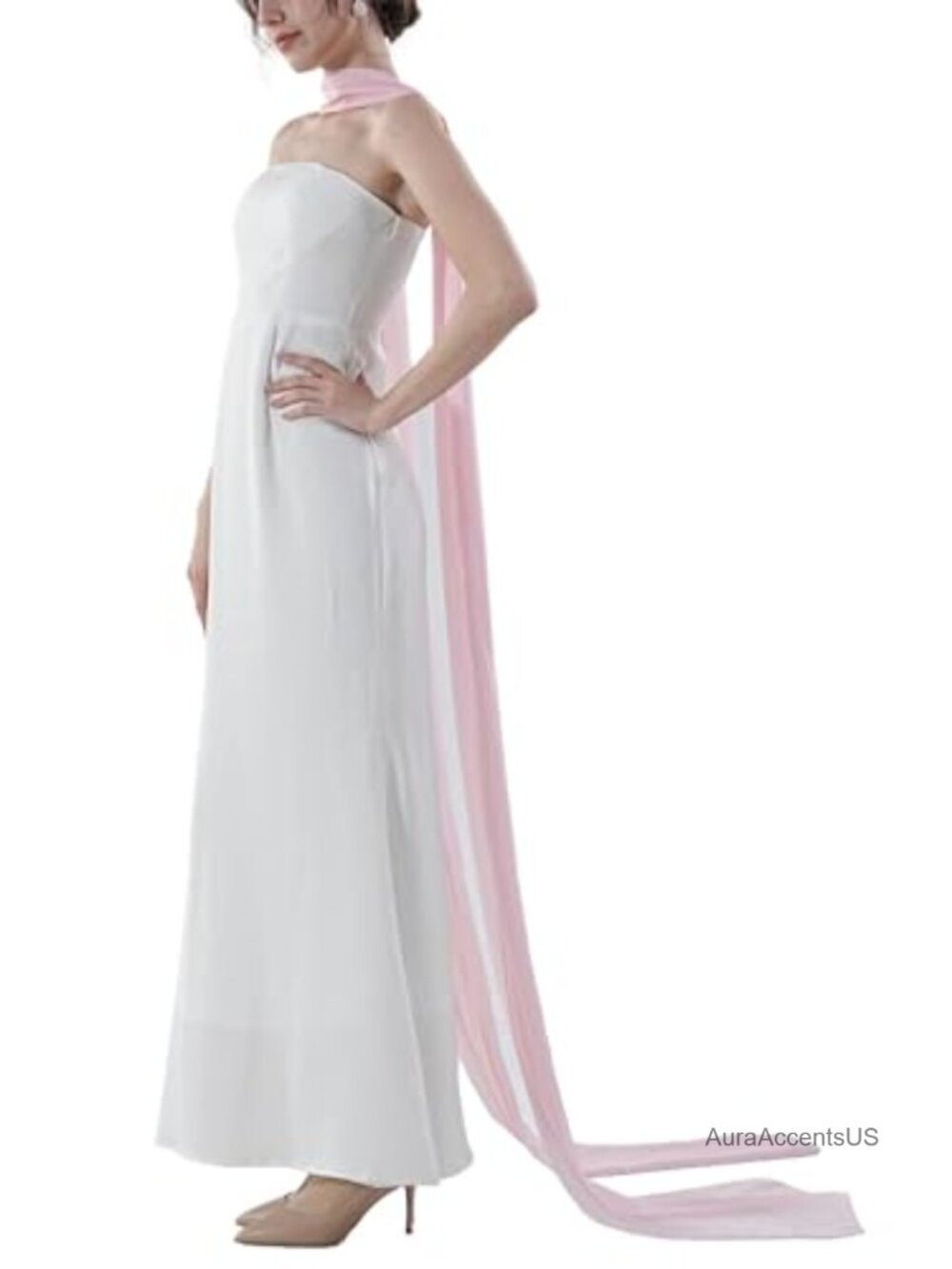 Chiffon Fashion Scarf Wrap Shawl for Wedding Bridal Evening Dresses Ultra-Long